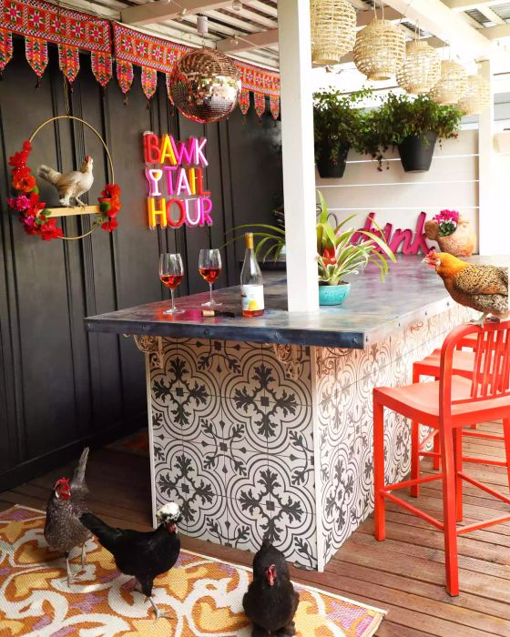 outdoor bar design