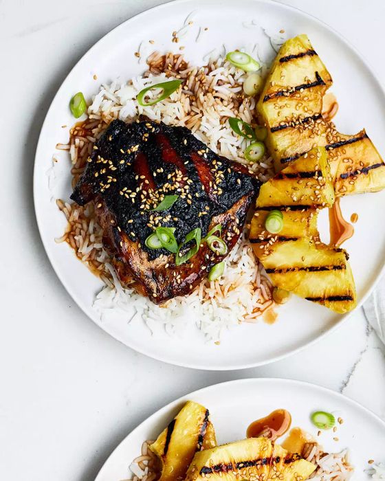 Glazed Chicken and Pineapple Recipe