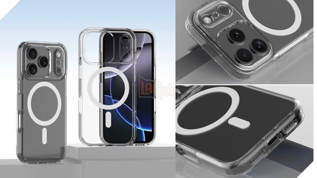 iPhone 17 Pro Max đã lộ diện với thiết kế mới cho cụm camera, mang đến sự khác biệt rõ rệt.