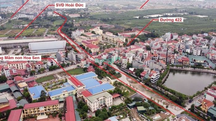 Cơ sở hạ tầng và giao thông tại khu vực Ngã tư Trôi đã được phát triển đầy đủ và hoàn thiện