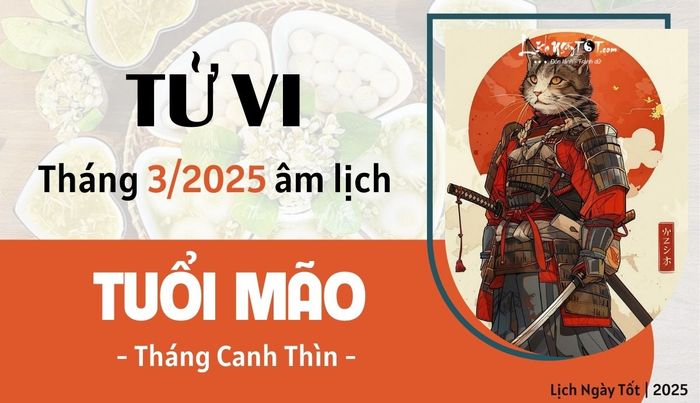 Tử vi tháng 3/2025 tuổi Mão âm lịch