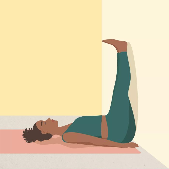 Yoga for Stress Relief: Legs Up the Wall Pose