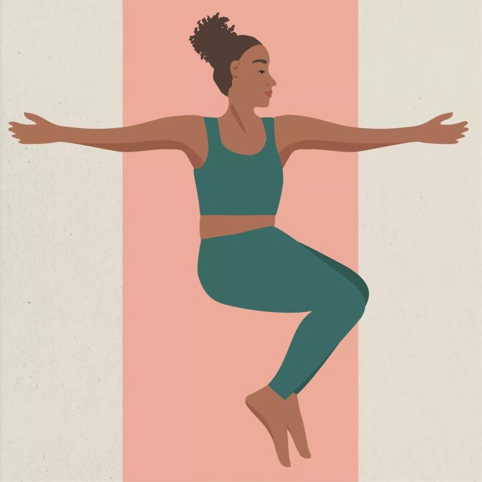Yoga for Stress Relief: Revolved Abdomen Pose