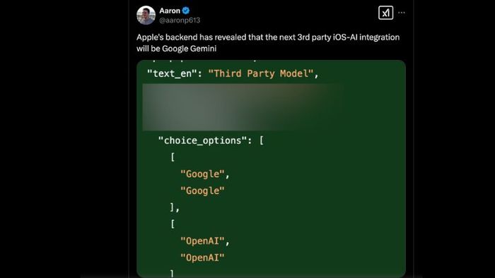 Gemini sẽ được tích hợp vào trợ lý ảo Siri.