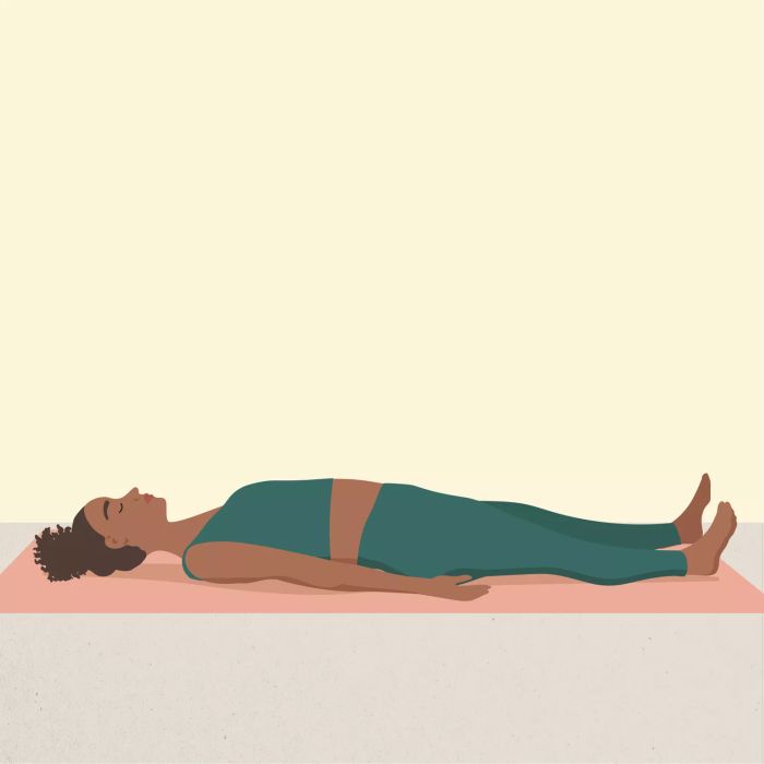 Yoga for Stress Relief: Corpse Pose