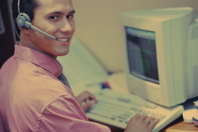 1990s Headset Guy