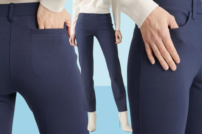 Quince Ultra-Stretch Ponte Straight Leg Four-Pocket Pants Review