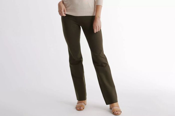 Quince Ultra-Stretch Ponte Bootcut Pant