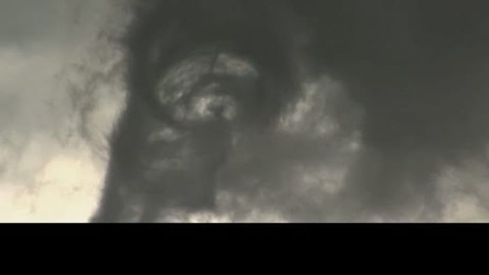 A Rare Glimpse of the Inside of a Tornado!