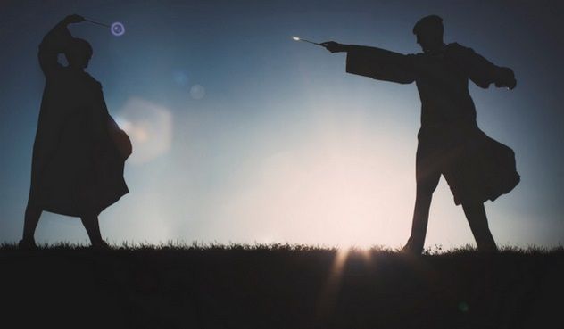 Duel Two Wizards