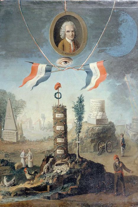 Nicolas Henri Jeaurat de Bertry’s allegorical depiction of the French Revolution (1794)