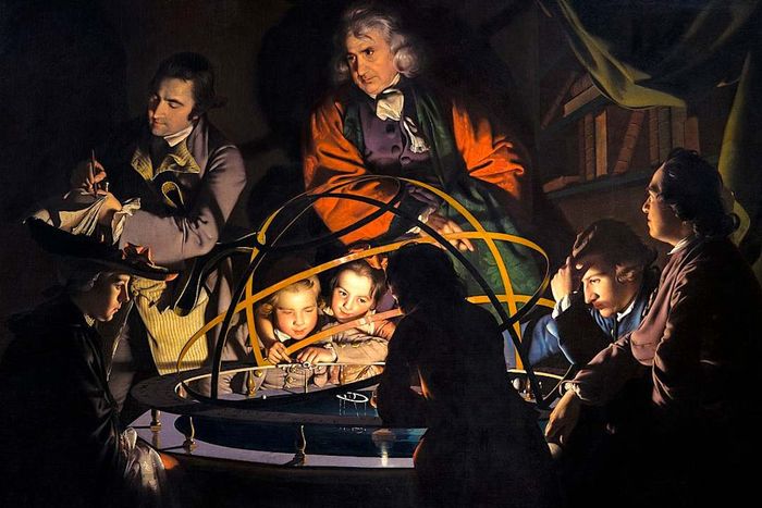 Joseph Wright of Derby’s ‘A Philosopher Lecturing on the Orrery’