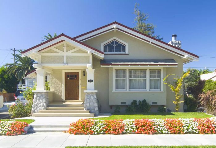 Bungalow style house