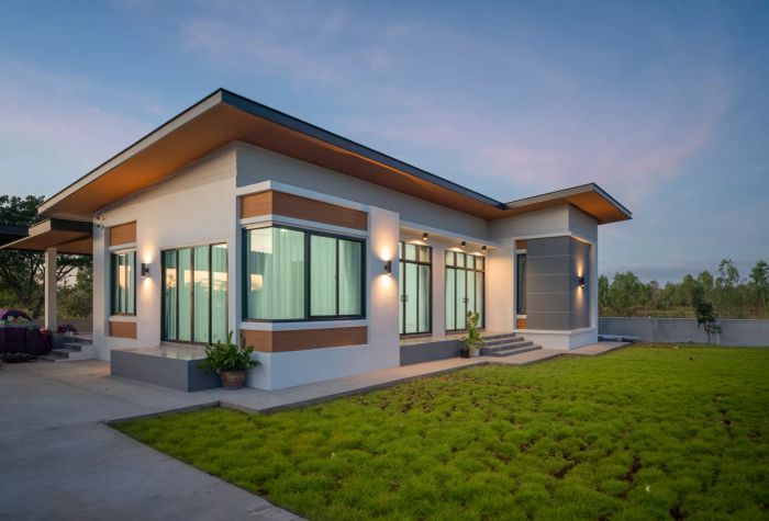 Modern contemporary style house