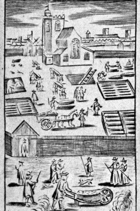 'The Pestilence 1665', Artist: Anonymous