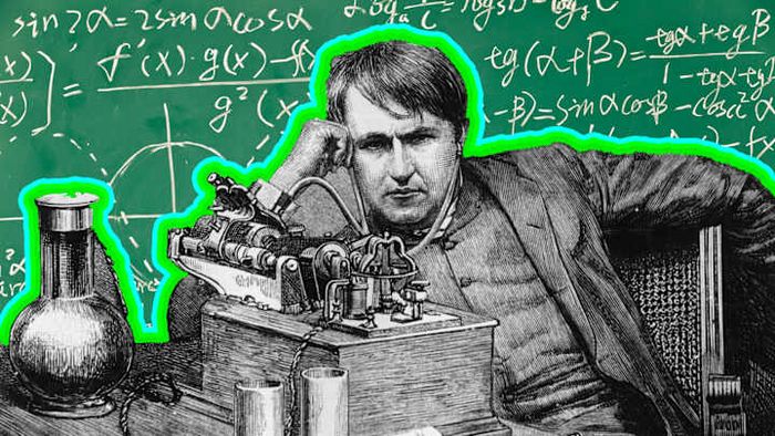 Thomas Edison: A visionary inventor who encountered difficulties with mathematics.