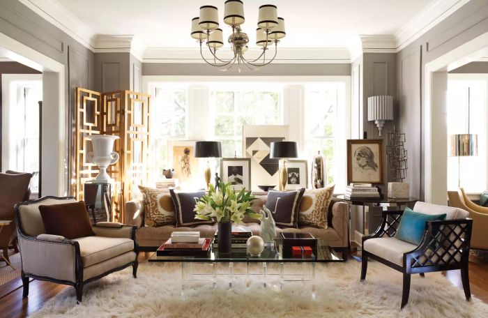 Parisian living room