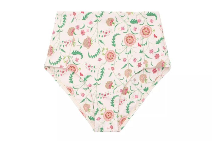 Minnow x Sister Parish Women's Cloister Botanical High-Waisted Bikini Bottom