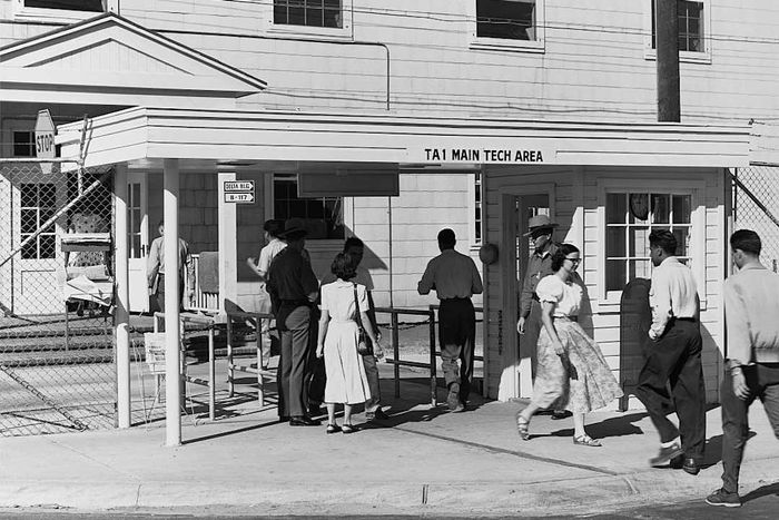 Entrance to the Technical Area at Los Alamos