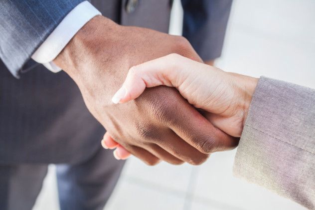 2. Shake Hands