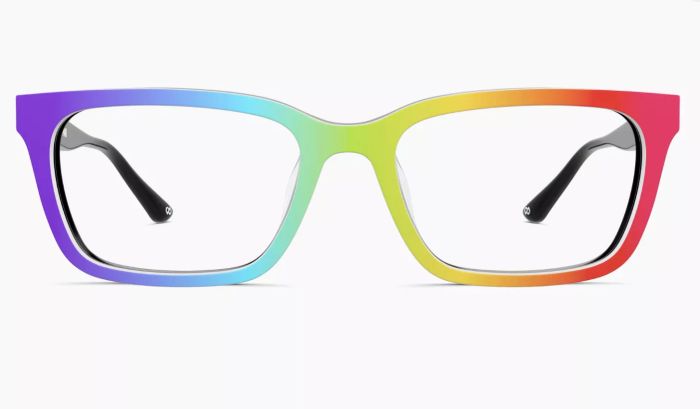 Radiant Gradient Frame Top