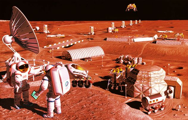 8- Mars Colony