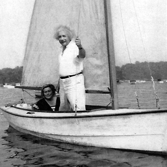 Albert Einstein (1879-1955), German-Swiss mathematician and theoretical physicist, c1930s.