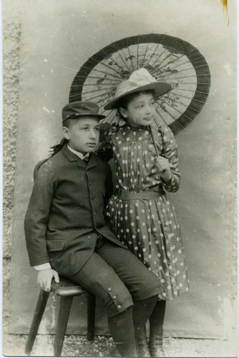 Maja and Albert Einstein