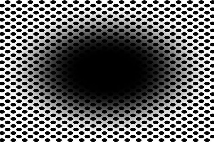 Optical Illusion of the Black Hole