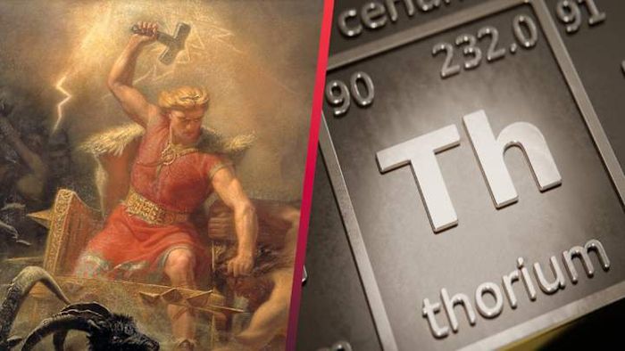 Thorium, honoring its mythical namesake.