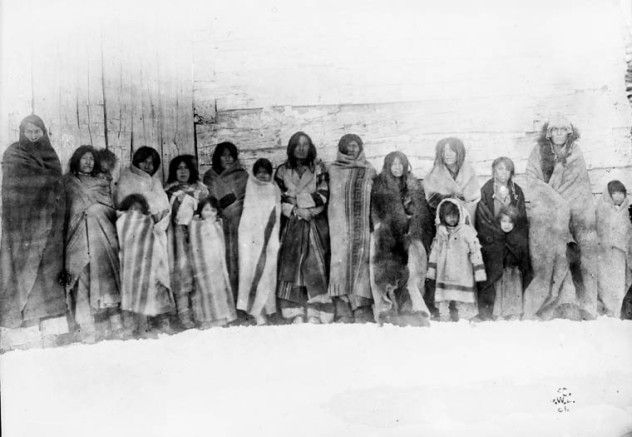 Blood Indians at Fort Whoop-Up (1881)