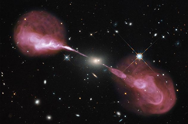 10- radio galaxy
