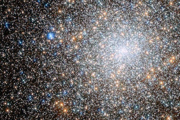 A recent Hubble image of the star cluster Messier 15