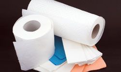 If paper towels, other than newspaper, are part of your cleaning supplies, it’s time to put them aside.