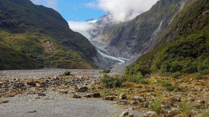 Franz Josef Glacier is one of the most easily accessible glaciers in New Zealand's Southern Alps.