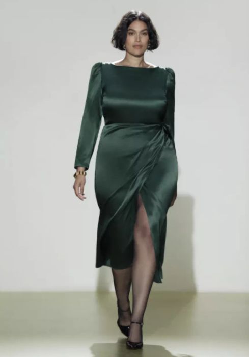 Reformation Cassis Silk Dress