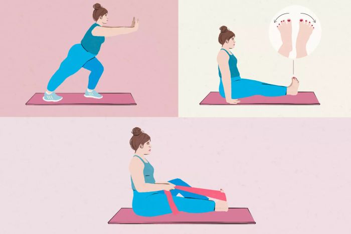 Mytour's featured image showcasing simple daily foot stretches