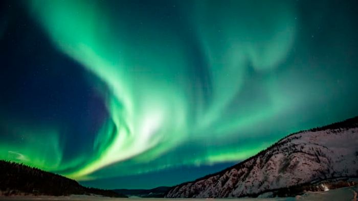 The mesmerizing northern lights of northwest Canada.