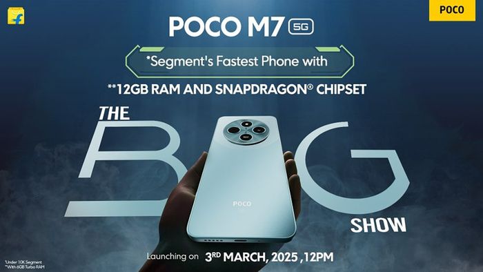 POCO M7 5G sở hữu cấu hình mạnh mẽ với mức giá hợp lý.
