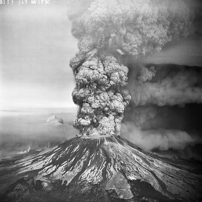 Mount St. Helens Erupts on May 18, 1980
