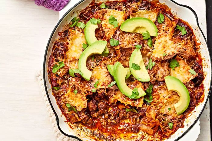 Chipotle-Pork Enchiladas Skillet