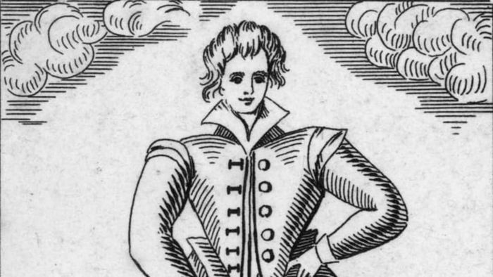 Engraving of Thomas Nashe.