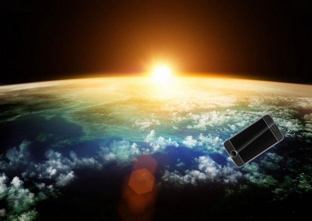 Phone in Space