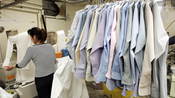 Dry cleaning