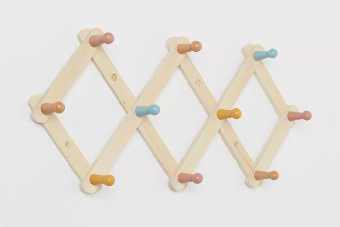 H&M Wooden Wall Hanger Rack