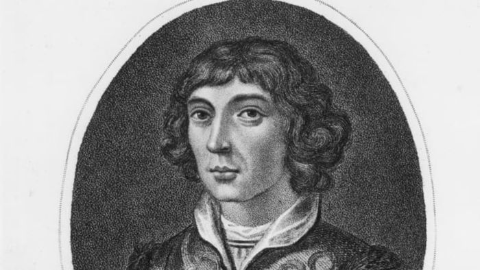 An engraving of Copernicus, circa 1530.