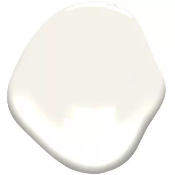 Living Room: Cloud White by Benjamin Moore
