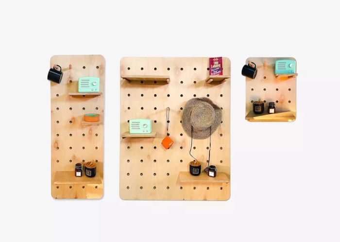 StoffMobel Wall-Mounted Pegboard