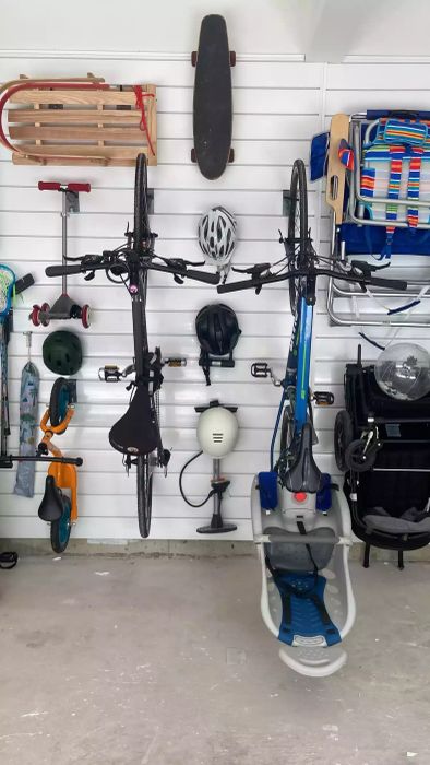Wall-Mounted Bike Storage Solution