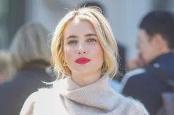 Emma Roberts spotted at New York Fashion Week on September 10, 2024, in New York City